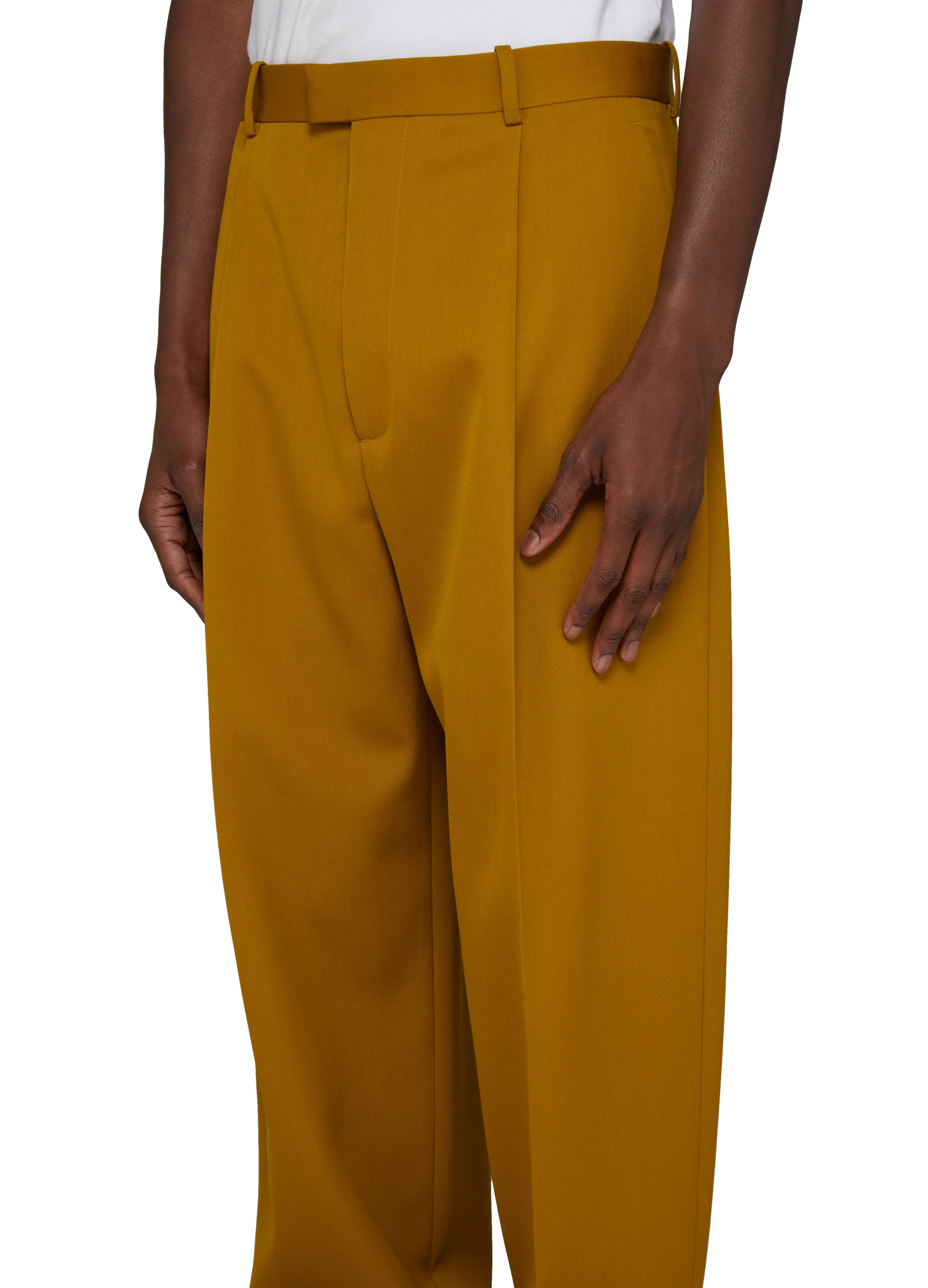 Powder-grain wool pants thumbnail 4