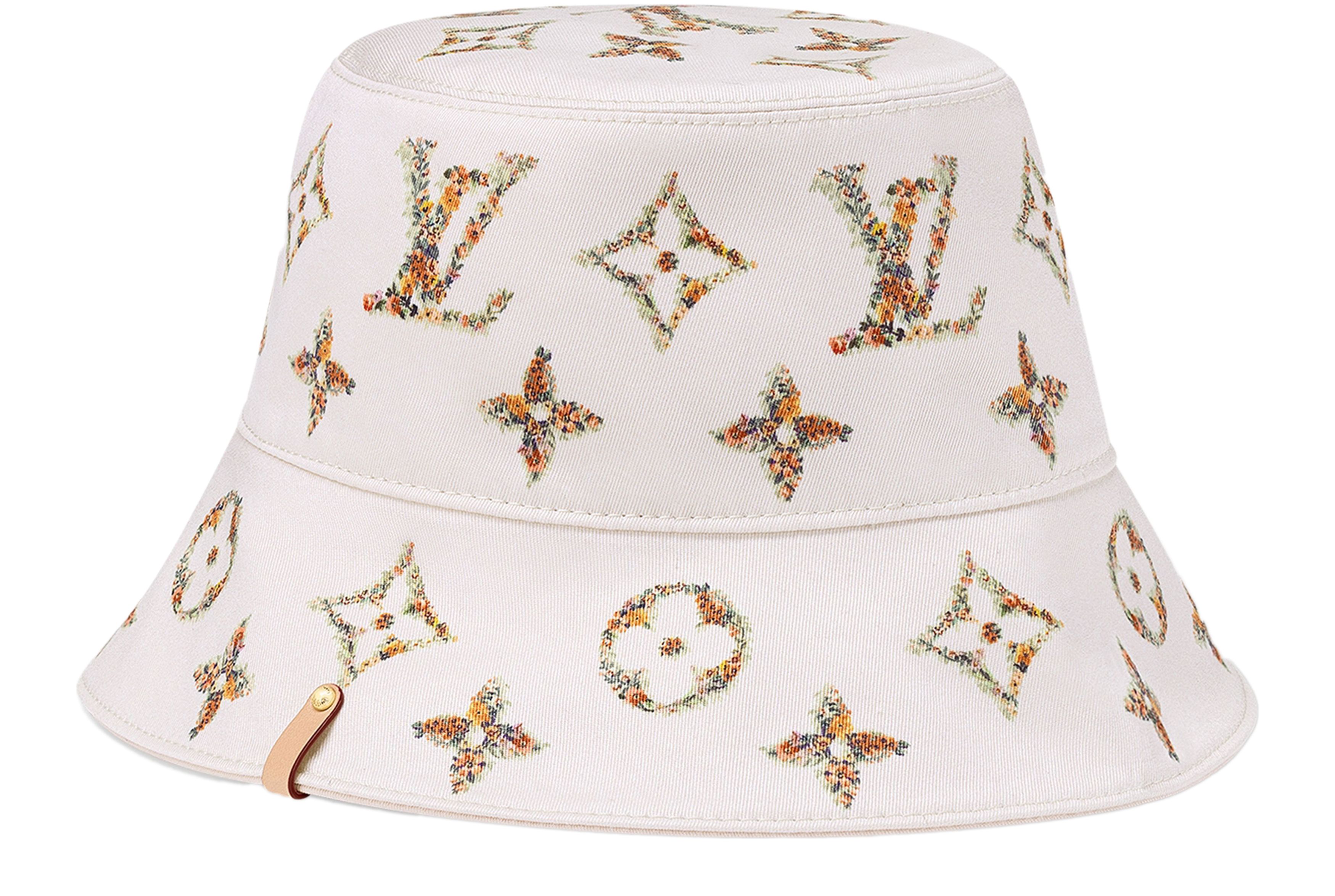 Monogram Flowers Bucket Hat