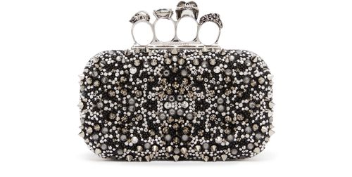 MCQUEEN Knuckle Minaudière
