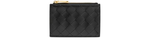 BOTTEGA VENETA Intrecciato zipped cardholder