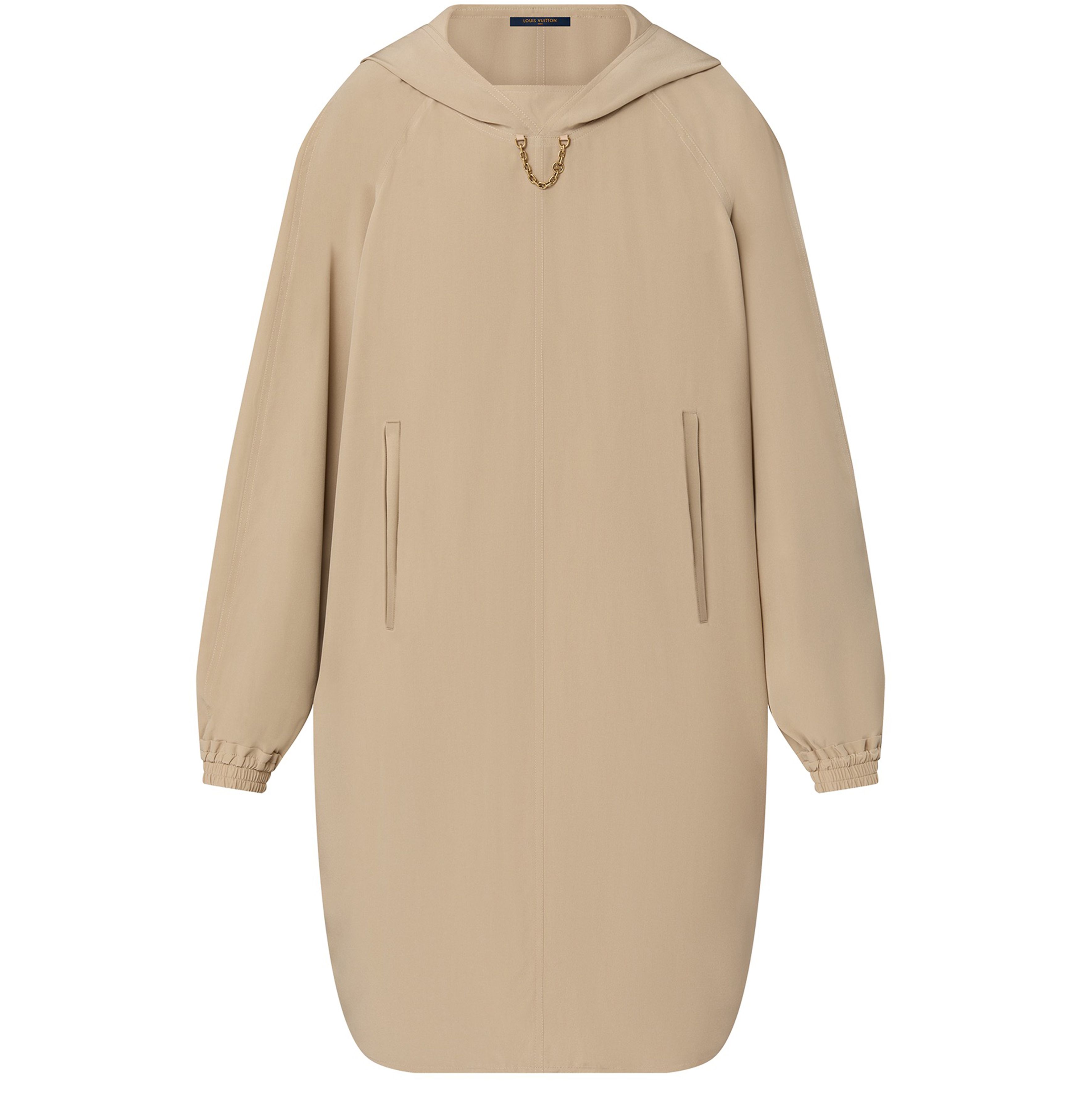 Batwing Sleeve Hoodie Dress