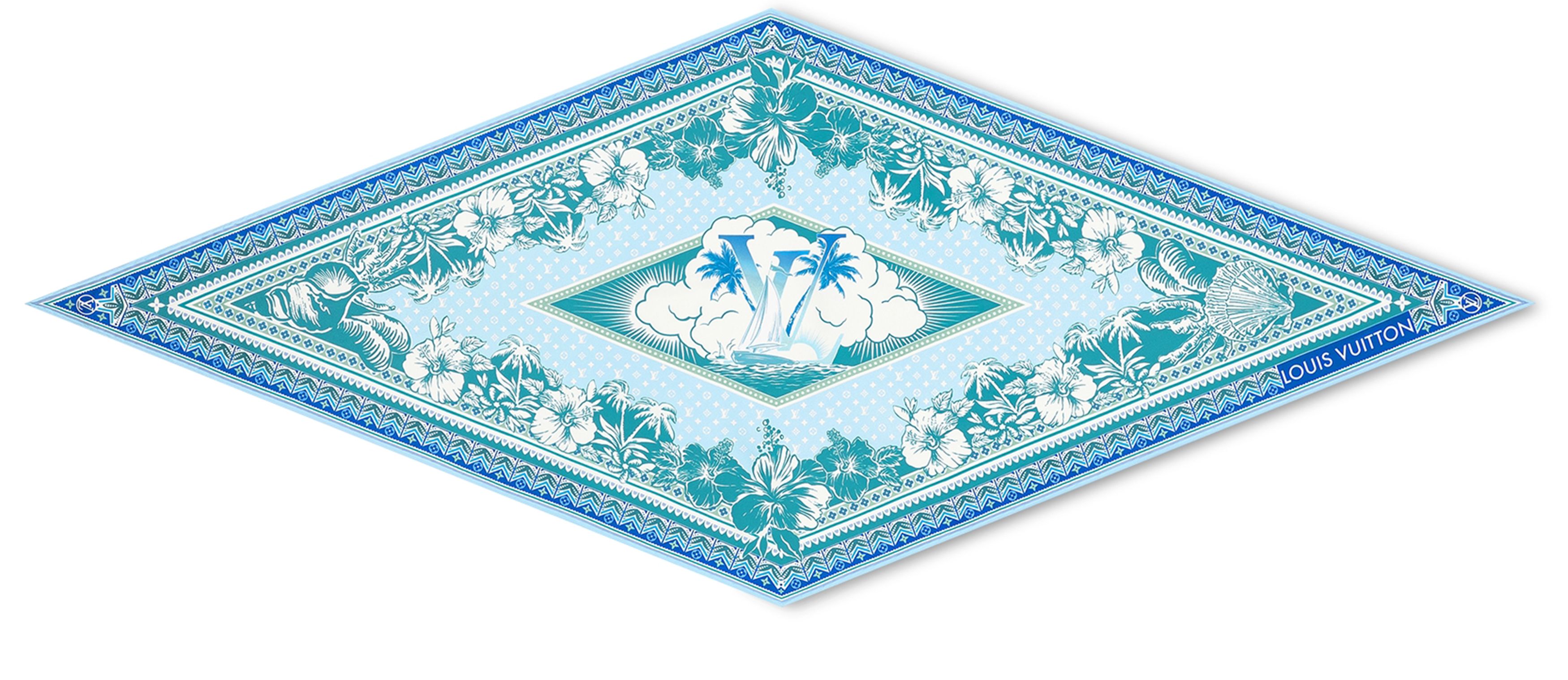LV Ocean Silk Losange thumbnail 3