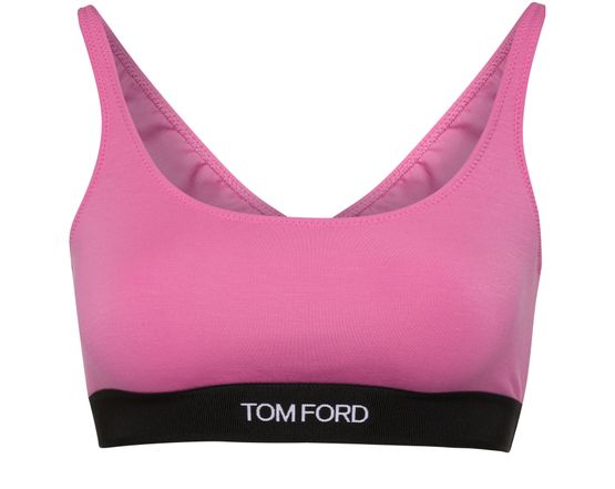 Women's Signature Logo Bra Top, TOM FORD FASHION