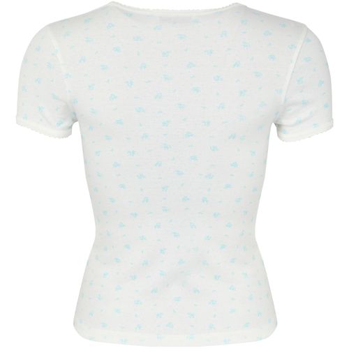MIU MIU Floral print t-shirt