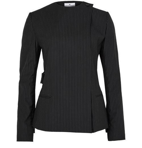 COURREGES Nadelstreifenjacke mit Schnalle