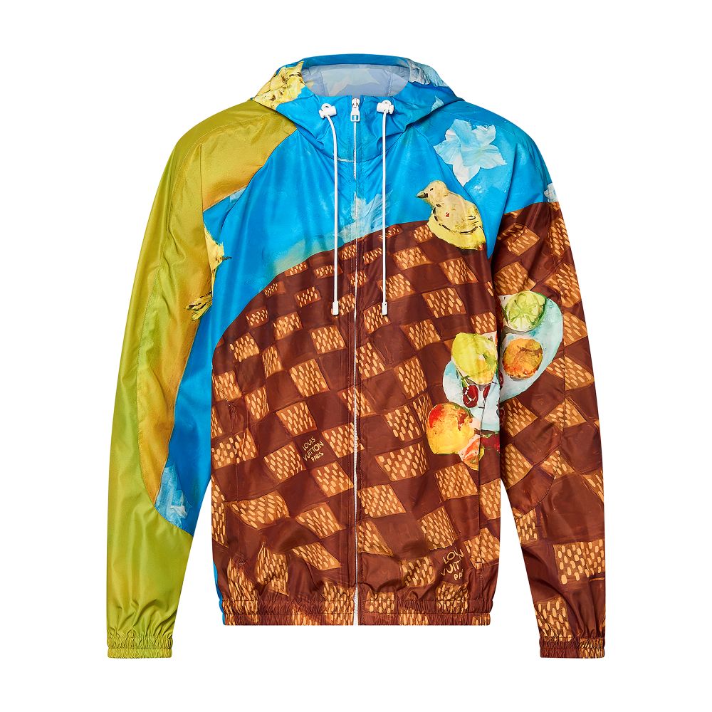 Printed Nylon Windbreaker thumbnail 6