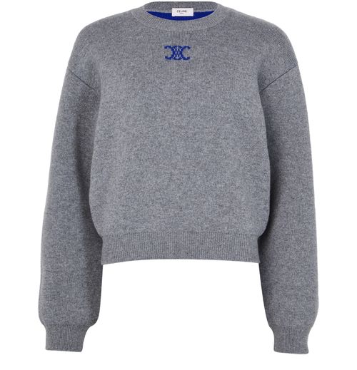 CELINE Crewneck sweater in cashmere
