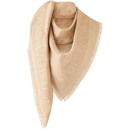 LOUIS VUITTON Châle Lock And Go Denim