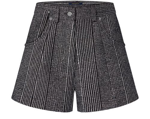 LOUIS VUITTON Lurex Stripes Shorts