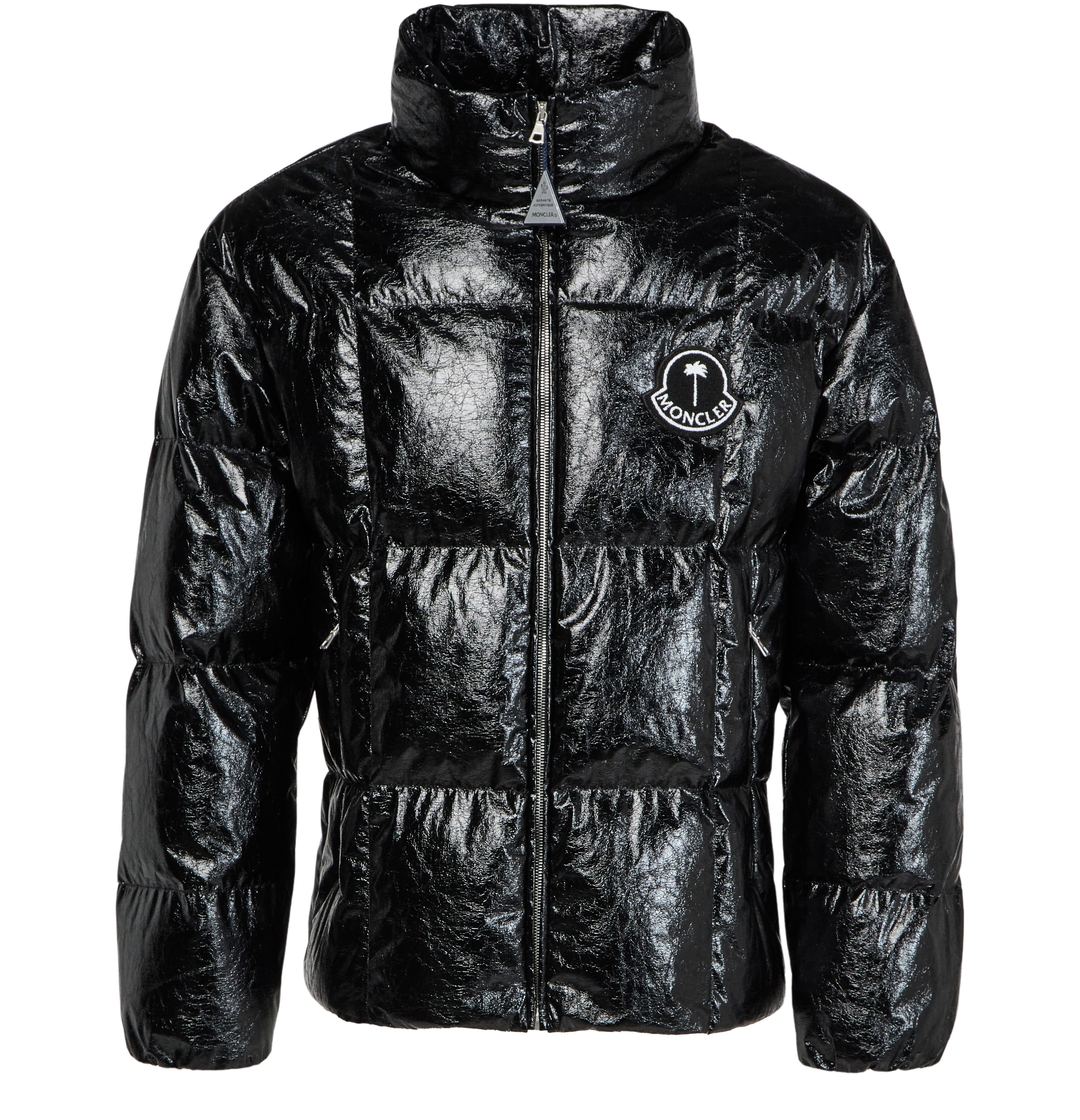 x Palm Angels - Simoon metallic coated down jacket