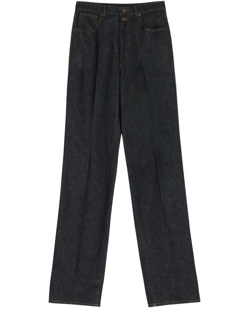 LEMAIRE High waisted straight jeans