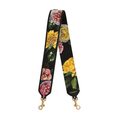 Dolce & Gabbana Brocade Strap In Multicolor