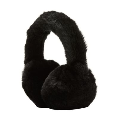 Rex rabbit fur earmuffs