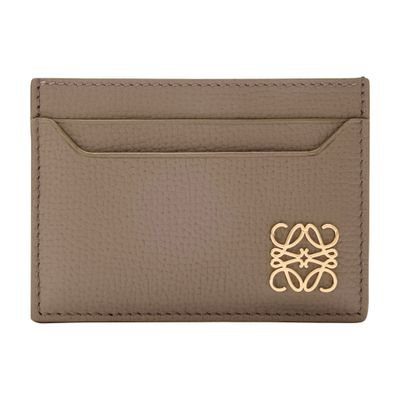 Loewe Anagram Card Holder In Brown
