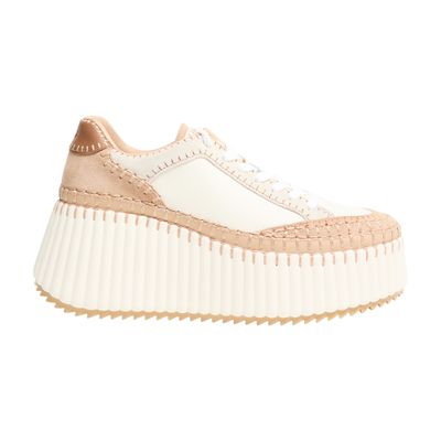 Chloé Nama Sneakers In Neutral