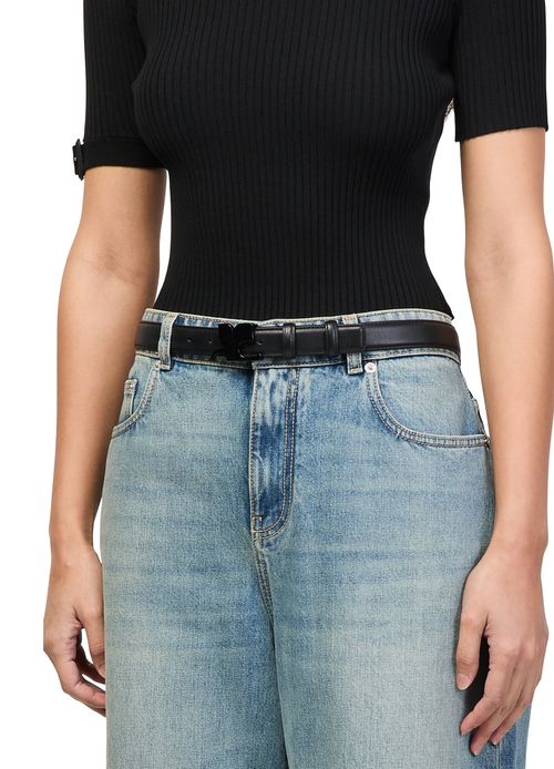 COURREGES AC leather belt