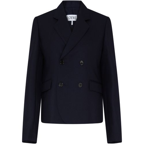 LOEWE Cropped wool jacket