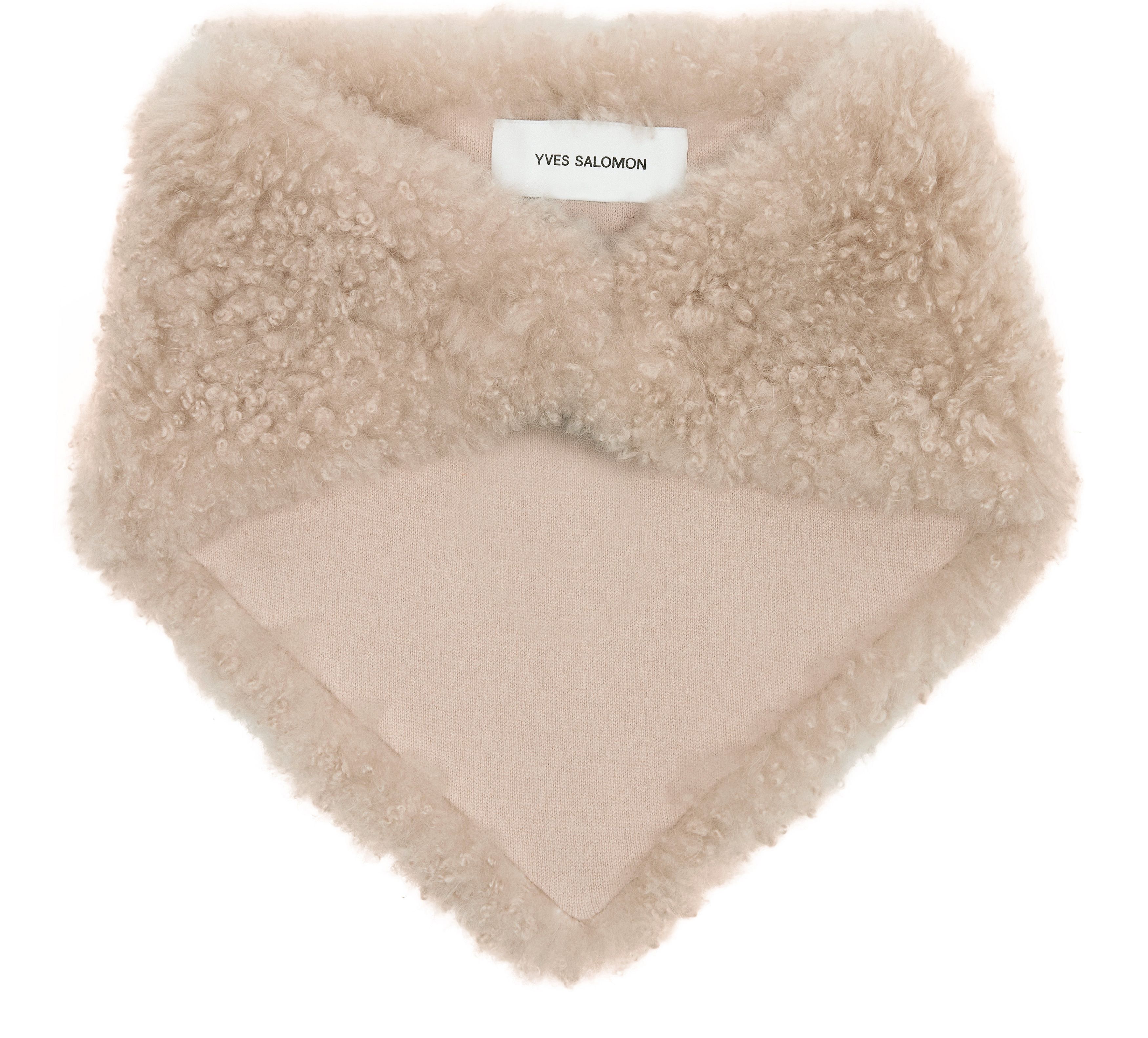 Sheepskin bandanna