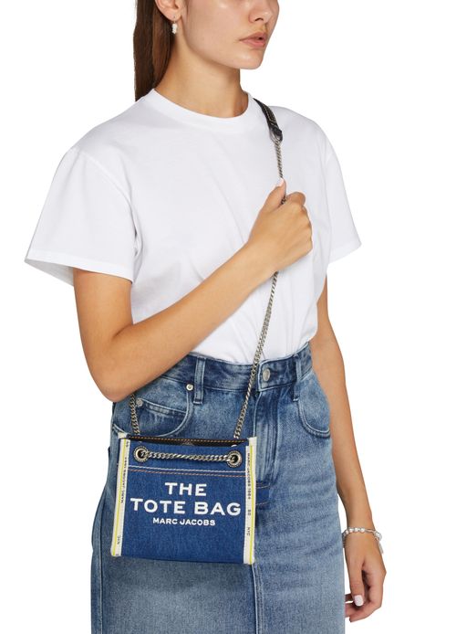 MARC JACOBS The Crossbody Tote Denim bag