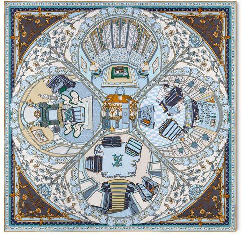 LOUIS VUITTON Maison De Famille Square 90