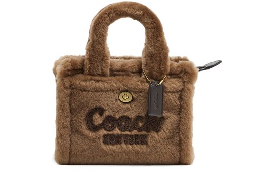 COACH Cargo shearling tote bag 20