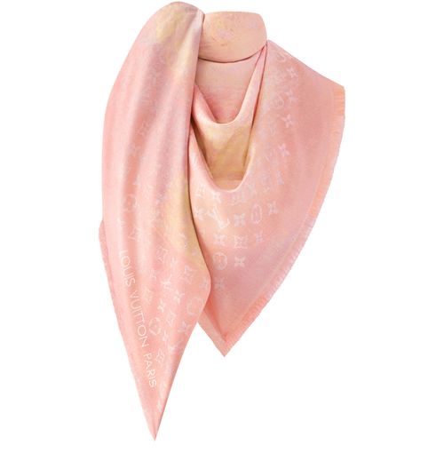 LOUIS VUITTON FLOWER BRUSH SHINE 披肩