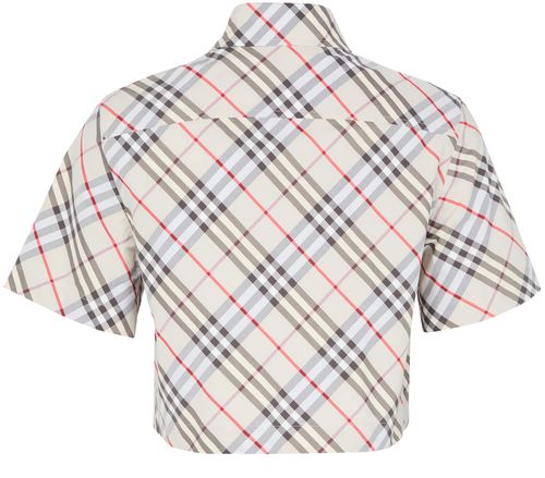 BURBERRY Kurzes Hemd mit Check-Muster