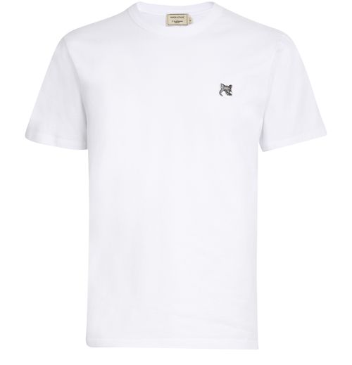 MAISON KITSUNE T-Shirt mit Patch Fox Head
