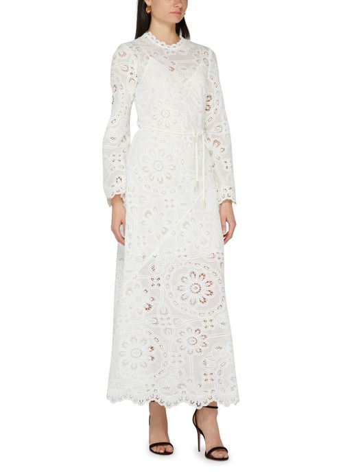 ZIMMERMANN Ottie embroidered long dress