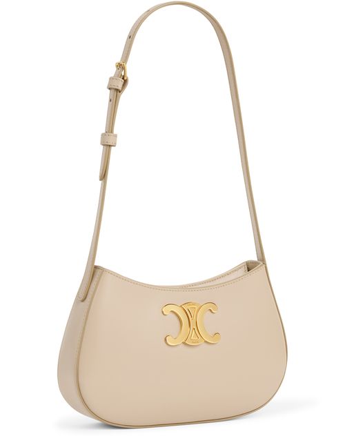 CELINE Medium tilly bag in shiny calfskin