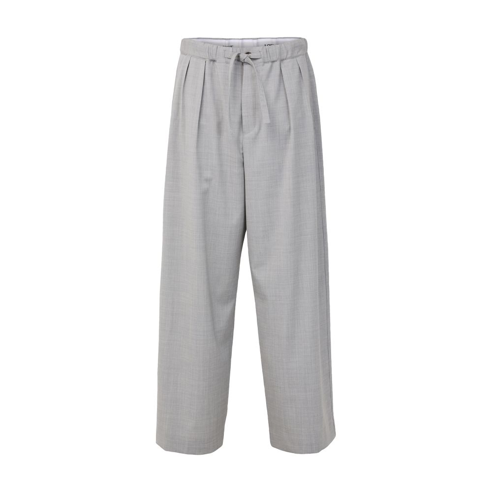 Drawstring pantss in wool thumbnail 7