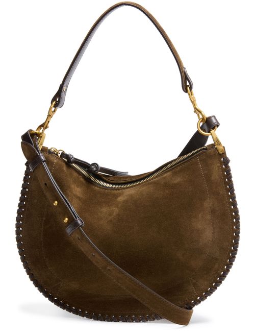 ISABEL MARANT Oskan soft zipped shoulder bag