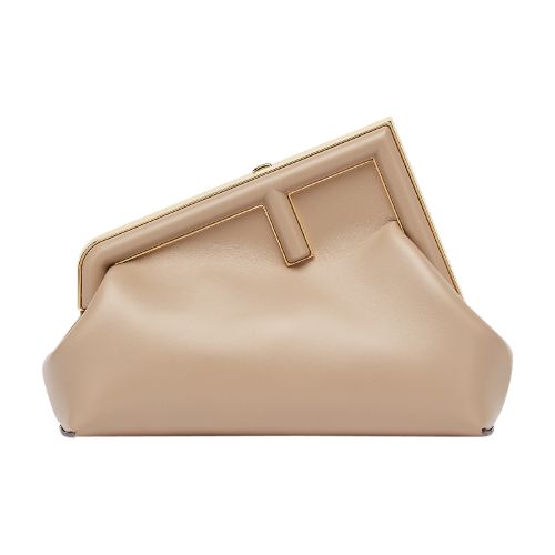 Fendi First Small Bag In Beige__2