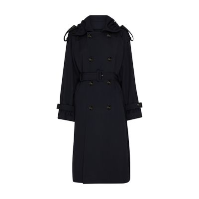 BOTTEGA VENETA COTTON TRENCH COAT 