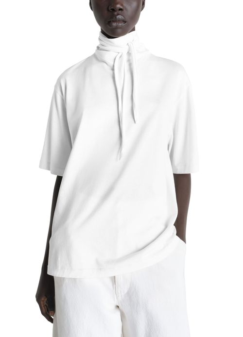 LEMAIRE T-shirt with scarf