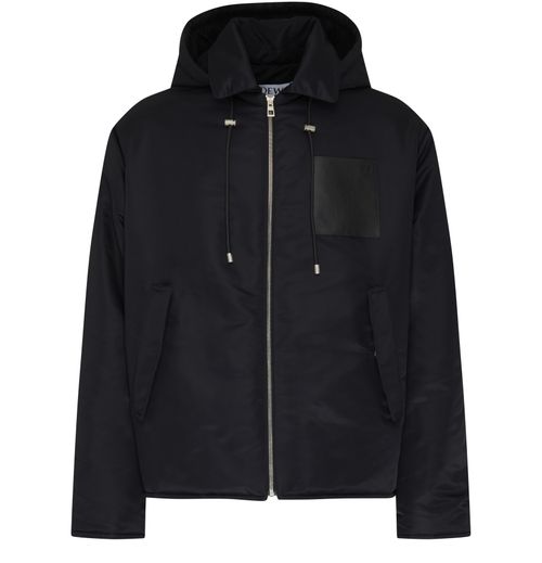 LOEWE Hooded cotton jacket