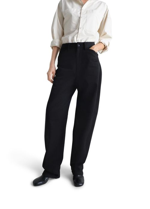 LEMAIRE Five-Pocket-Hose mit Twist