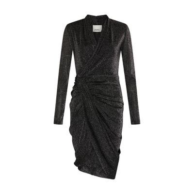 Isabel Marant Cleora Midi Dress In Black