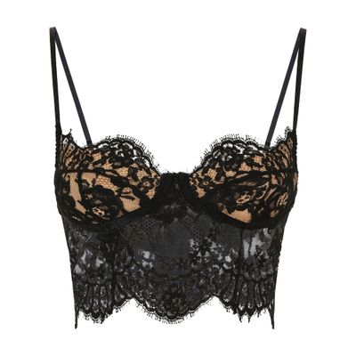 DOLCE & GABBANA LACE LINGERIE CORSET TOP 