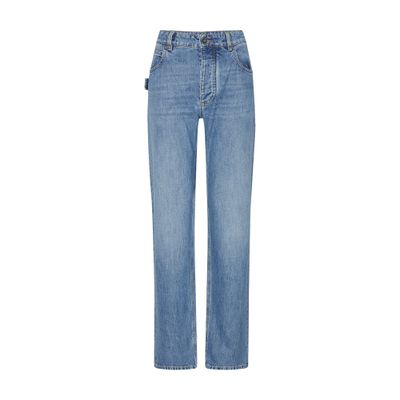 BOTTEGA VENETA WASHED BOYFRIEND JEANS 