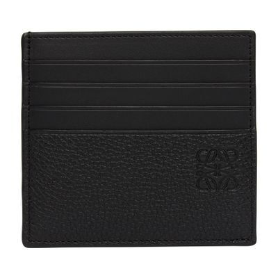 Loewe Open Plain Cardholder In Black