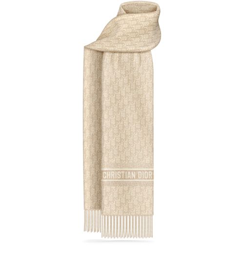 DIOR Dior Oblique Natte Scarf