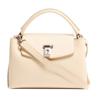 Bally Lock Me Small Bag In White