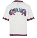 Sporty faux crochet shirt - CASABLANCA