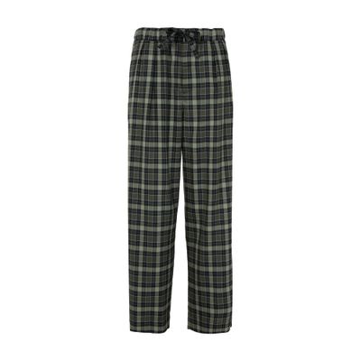 Loewe Drawstring Trousers In Wool Blend In Black