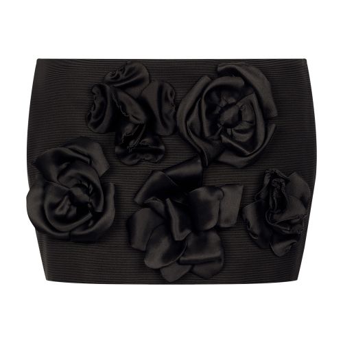 Short Skirtwith Floral Application