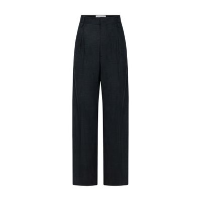 Victoria Beckham Ethel Pants In Green