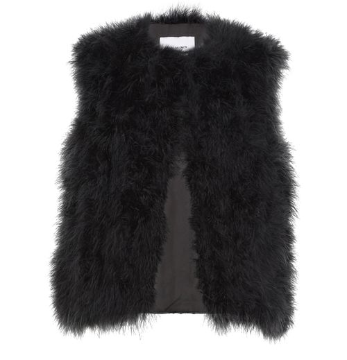 YVES SALOMON Gilet en plumes