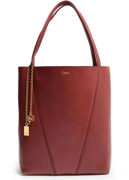 CHLOE Chloe Spin grained leather tote bag
