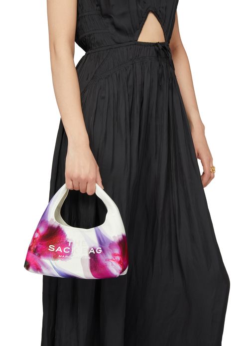 MARC JACOBS The Future Floral leather mini sack bag